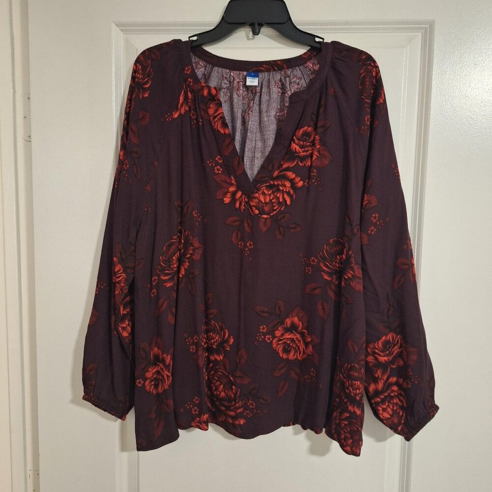 Old Navy Bohemian Print Blouse